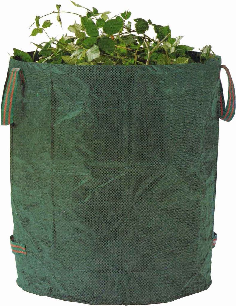 Florabest Gartenabfallsack 272 l grün mit 4 Griffen