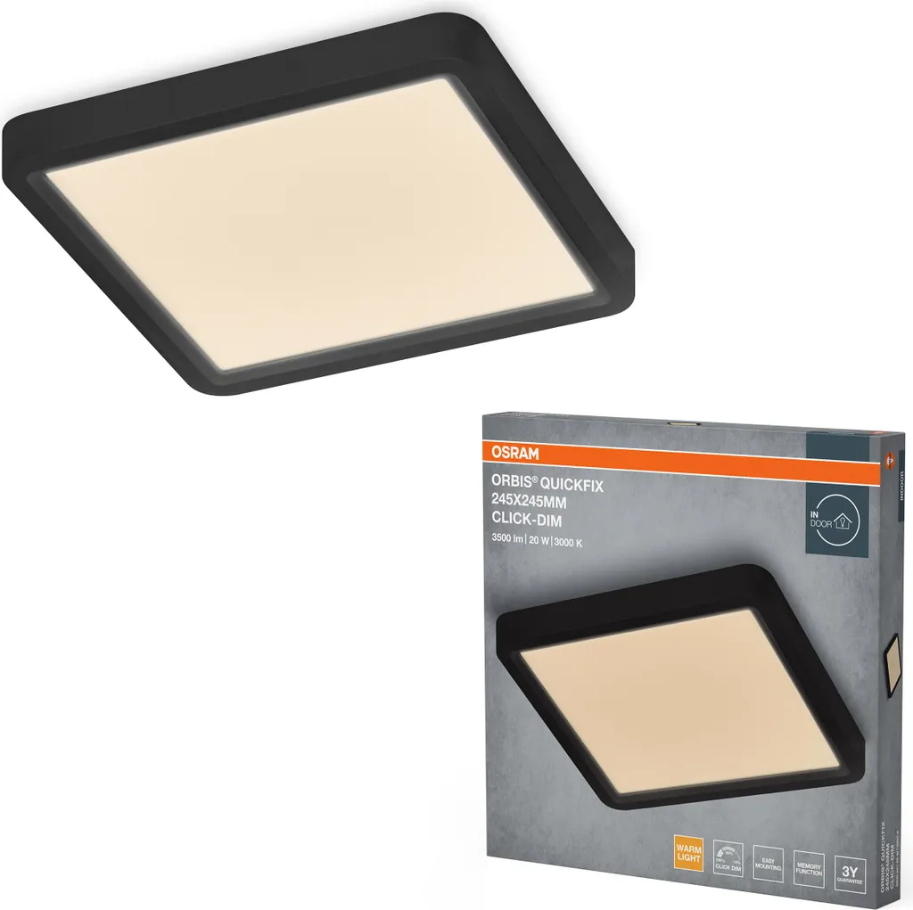 OSRAM Orbis Quickfix LED 20W | Luce Calda per Famiglia | Click-DIM - 4