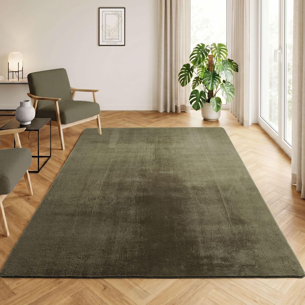 Homebyhome Tapis Lavable à Poils Courts Antidérapant et Image du produit 