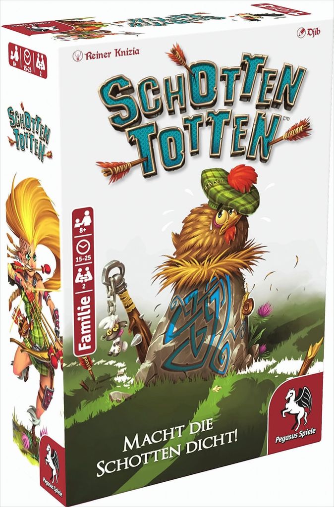 Pegasus Schotten Totten, Brettspiel