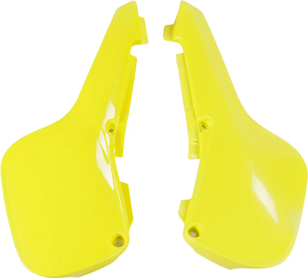 Remplacer carénage cassé Kawasaki KX 60 - Kit UFO Jaune Clair OEM 01-26