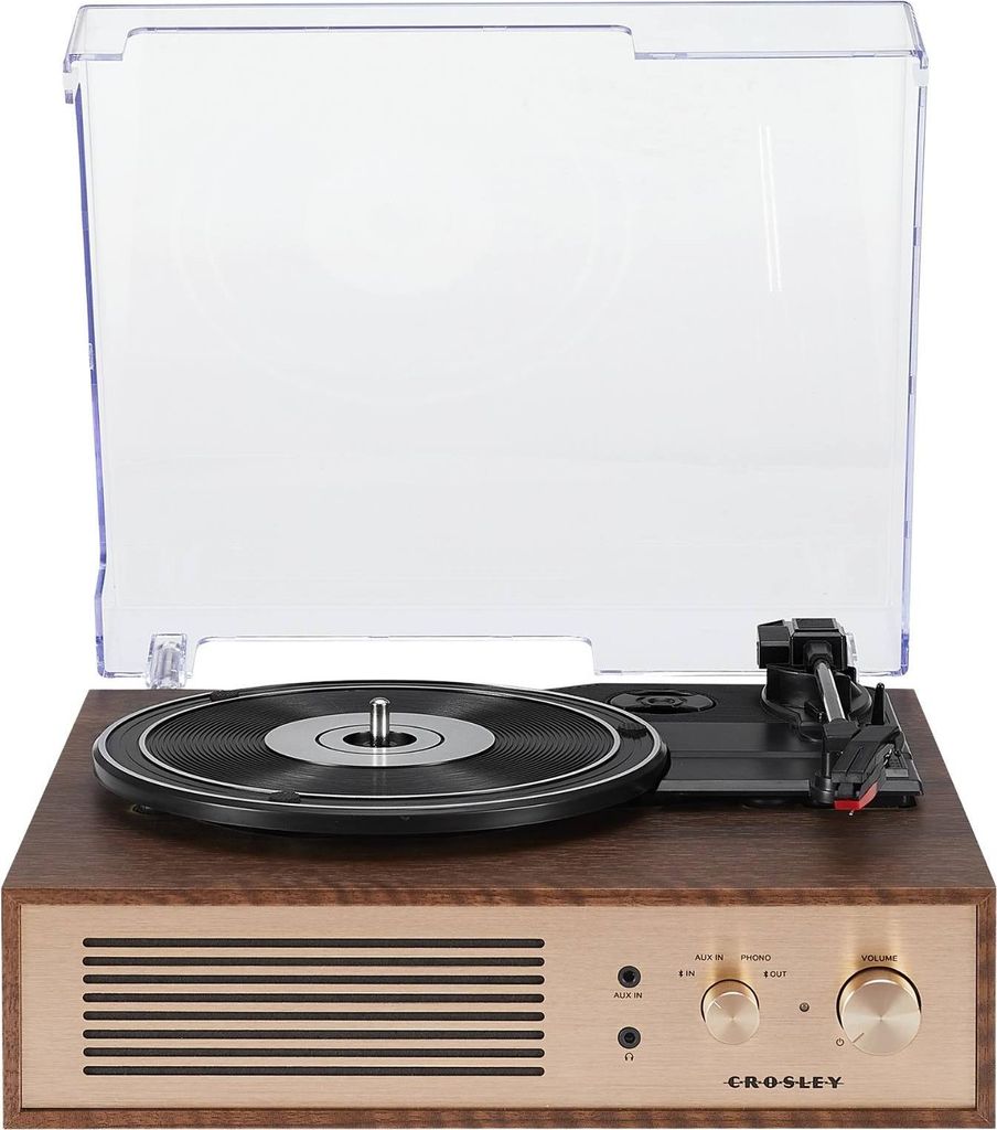 Giradischi Crosley Miles - Noce - Ingresso/uscita Bluetooth Immagine del prodotto 