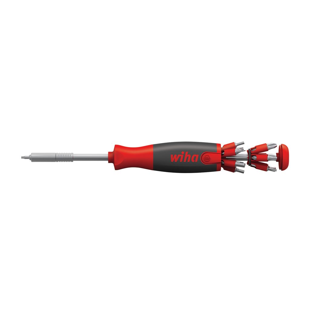 Schraubendreher mit Bit Magazin LiftUp 26one gemischt mit 13 Doppelbits, 1/4" in Blister (43895)