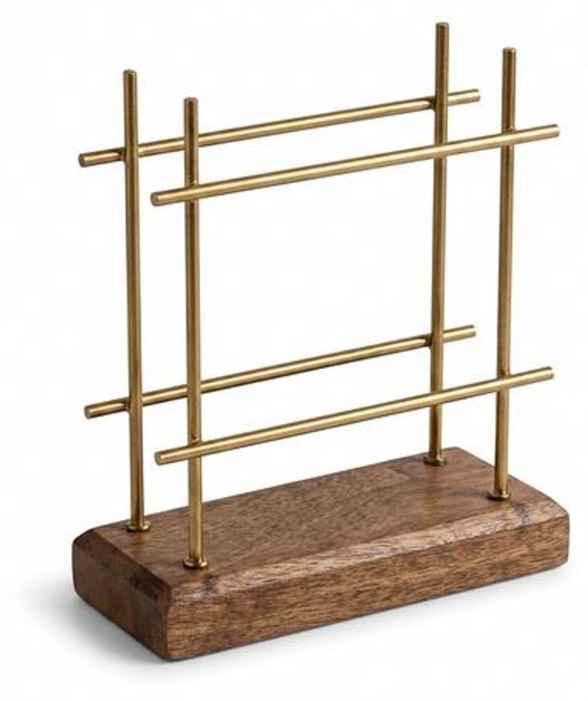 Serviettenhalter Standing Figure gold - Moderne Stäbe gold Produktbild 