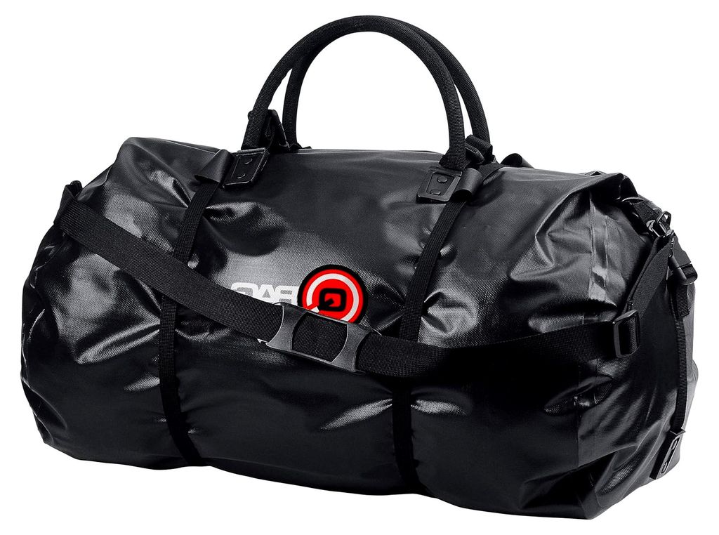 Wasserdichte Hecktasche/Gepäckrolle 85L Schwarz für Motorräder