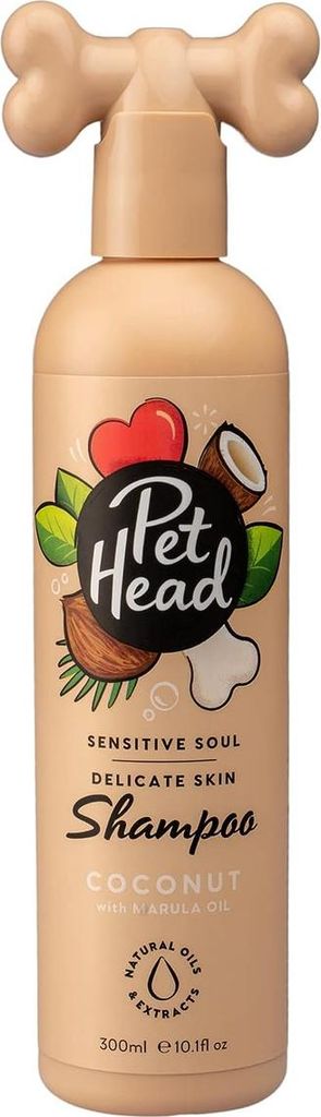 PET HEAD Shampoo "Sensitive Soul" Coconut 300 ml
