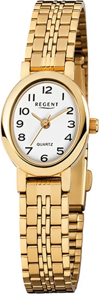 Regalare Regent F-394: Orologio Donna Oro Acciaio per Occasioni