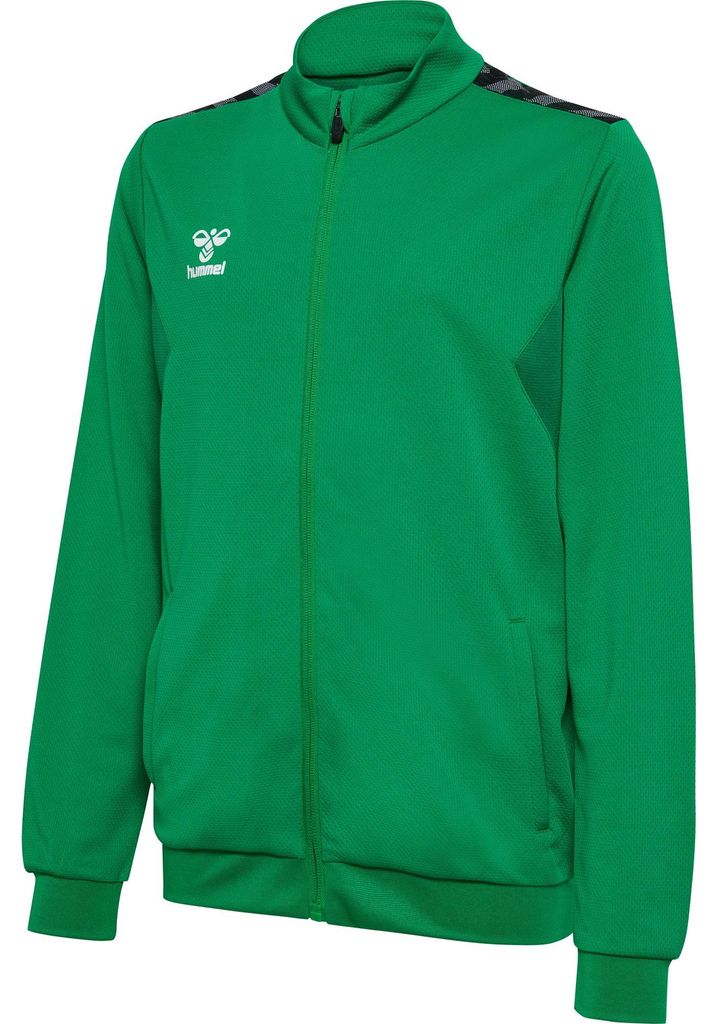Hummel Authentic PL Zip Jacke Kinder, grün, 140