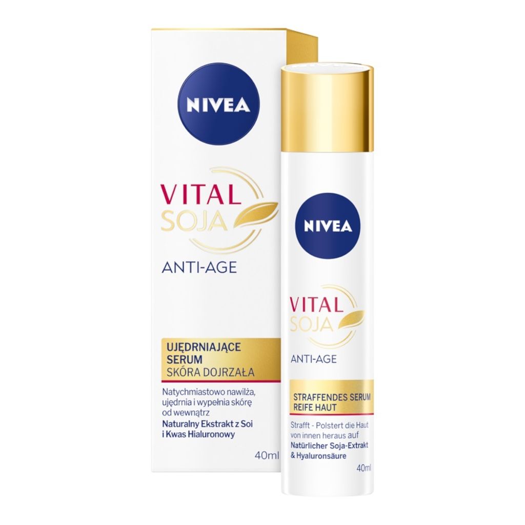 Nivea Vital Soy Siero Rassodante Anti-Età, 40ml Immagine del prodotto 