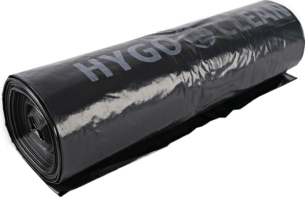 HYGOCLEAN Müllsäcke schwarz 240 Liter aus LDPE 60 my 10 Produktbild 