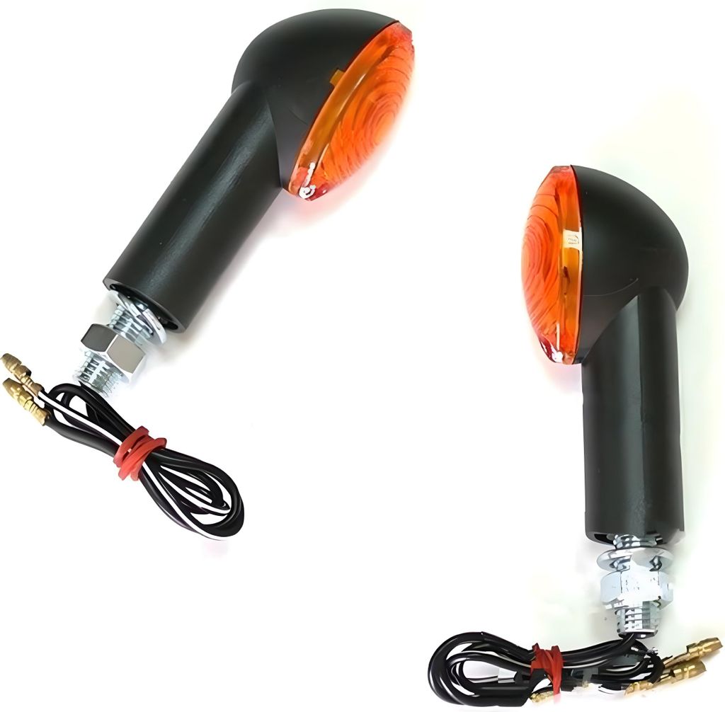 Blinker JMP Cateye lang orange schwarz