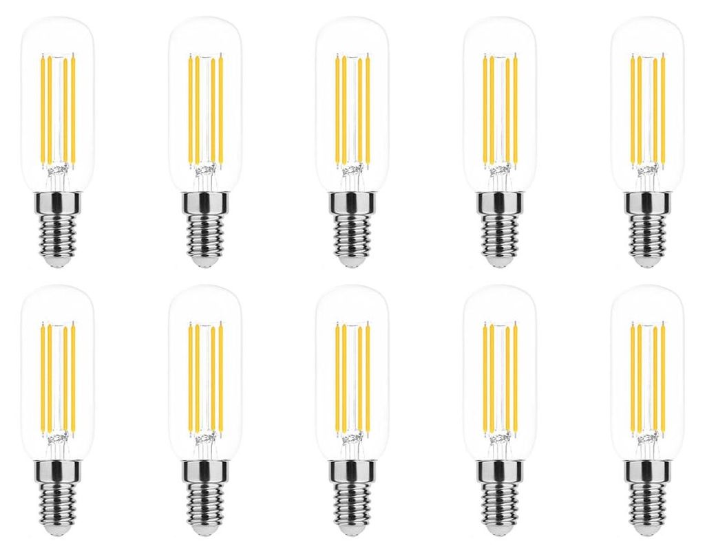 Modee E14 LED Filamentlampe T25 3,5W 350lm 4000K Neutralweiß 10 Stück