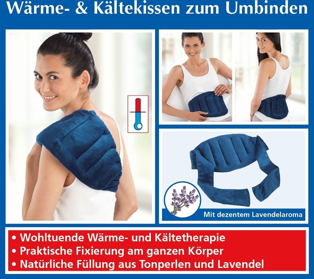 Wärme und Kältekissen zum Umbinden B: 143 cm x H: 23 cm xT: Produktbild 