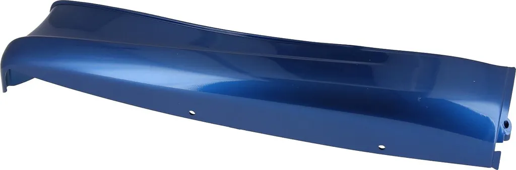 Selle droite Simson SRA50 bleu cobalt métallisé au design robuste
