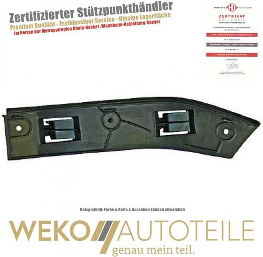 Halter Stoßstange rechts DIEDERICHS 2205062 für VW