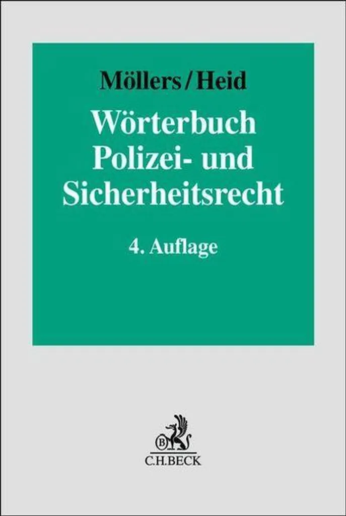 Droit de la police et sécurité : dictionnaire technique grand format