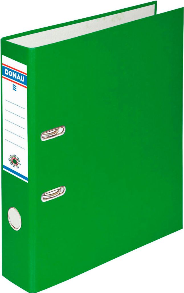 DONAU Ordner 7,5 cm grün