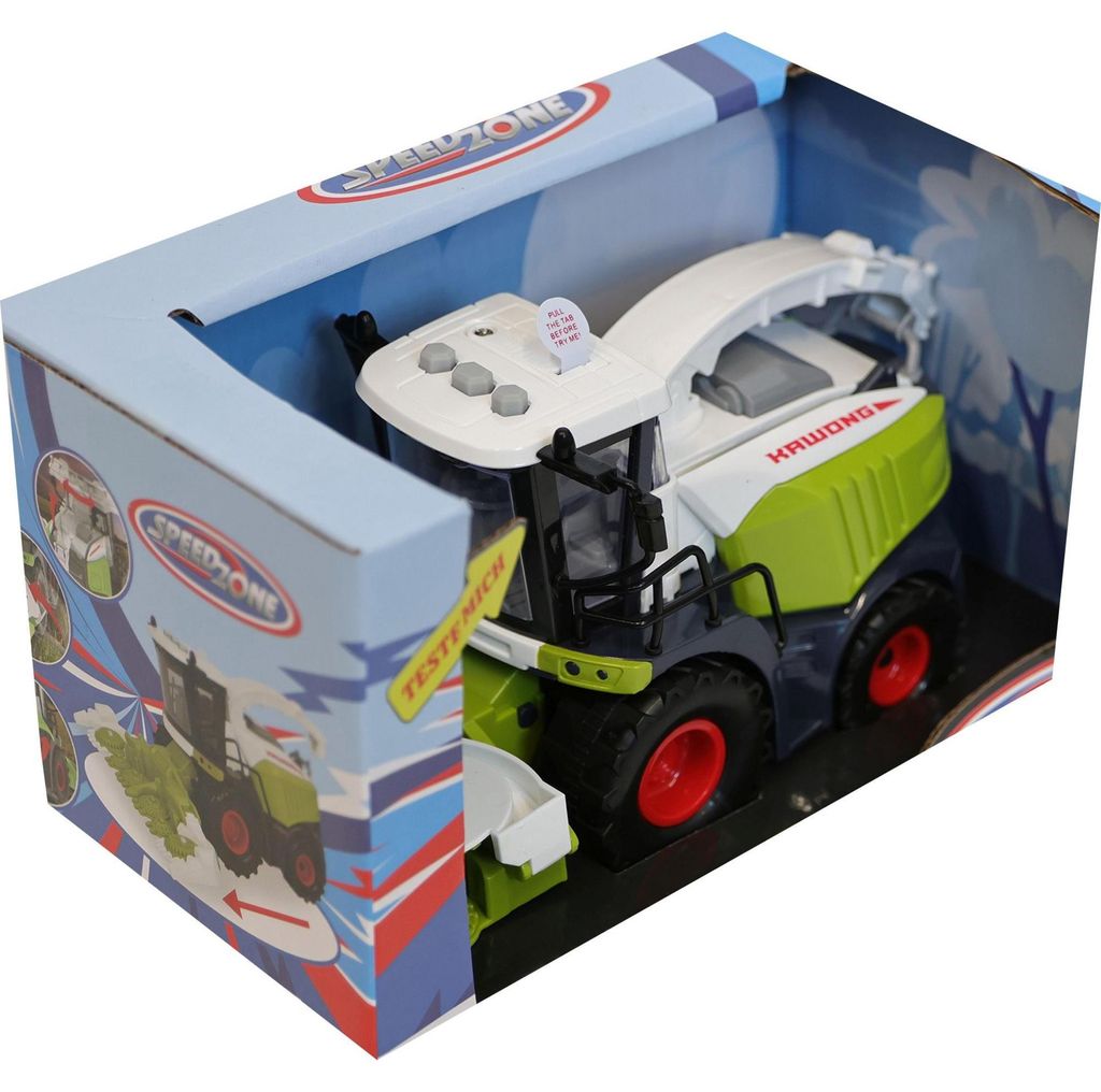 Speedzone Maishäcksler mit Licht & Sound, Friktion, 19 cm Produktbild 