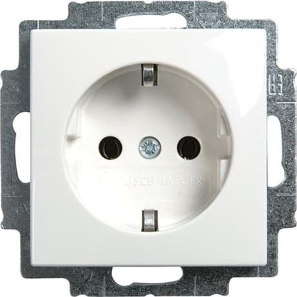 Busch-Jaeger Großverpackung 100er Schuko Steckdosen-Einsätze Busch-balance SI 2CKA002099A0304 20 EUC-914 BULK