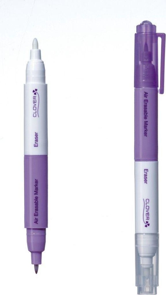 Luftlöslicher Vorzeichenstift mit Radierer (Violett Fein)