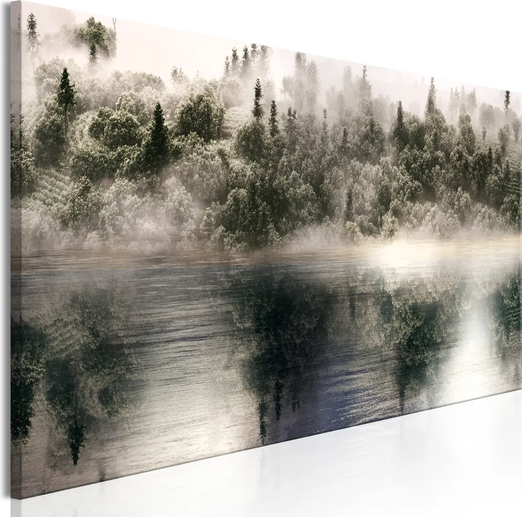 Quadro su tela italiano - Presenza di Dio (1 parte) stretto 135x45 cm Paesaggi c-C-0476-b-a
