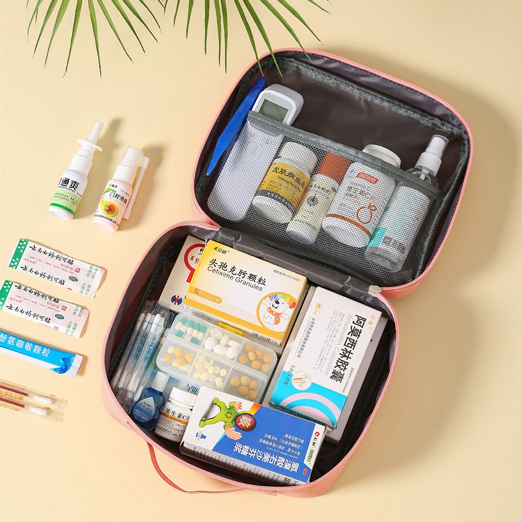LdawyDE Medikamententasche, 2stk Reiseapotheke Tasche Erste Hilfe