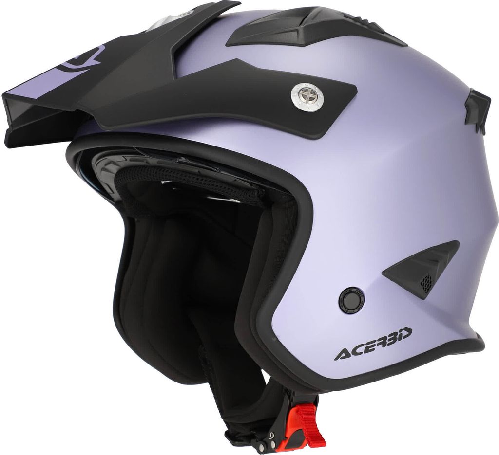 Jet Helm ACERBIS Jet Aria Metallic Mattlila größe XXL