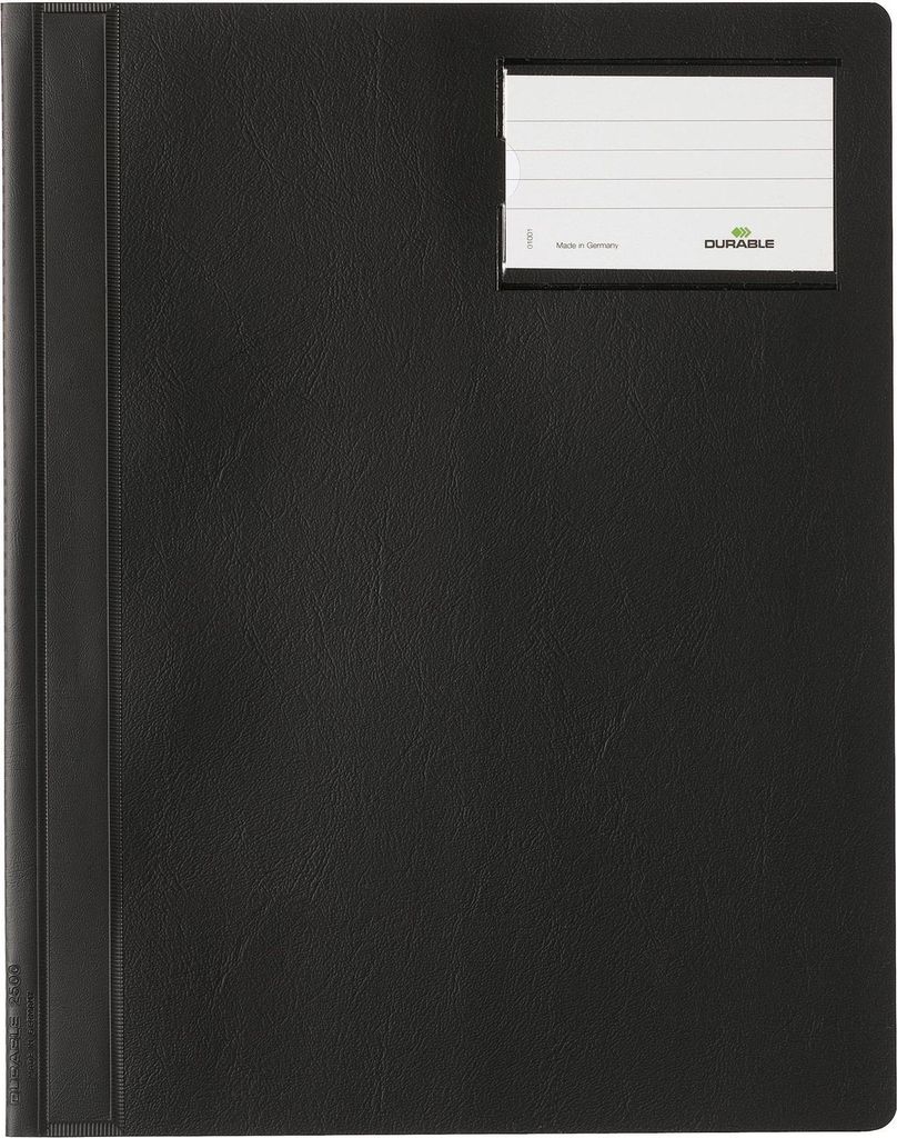 DURABLE Schnellhefter A4+ opak, 250001 schwarz