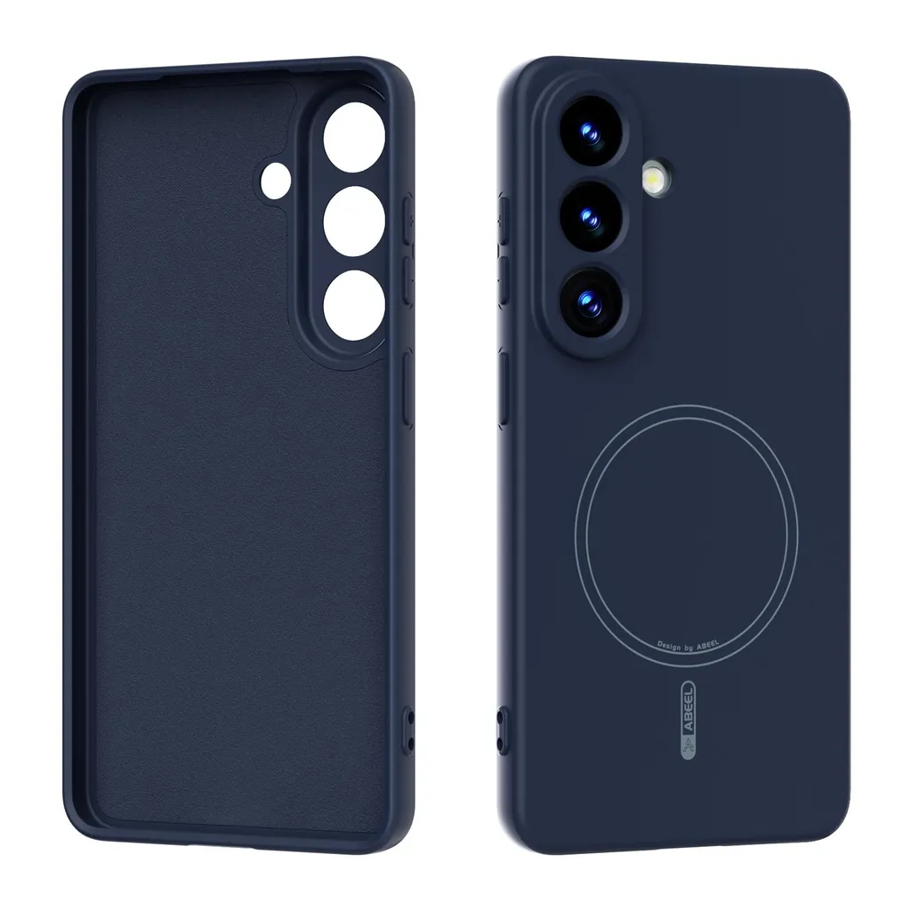 Custodia Samsung S26 Pro MagSafe Silicone Blu Scuro - Protezione Vera - 2