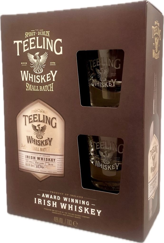 Teeling Whiskey SMALL BATCH Irish Whiskey Rum Cask 46% Vol. Image du produit 