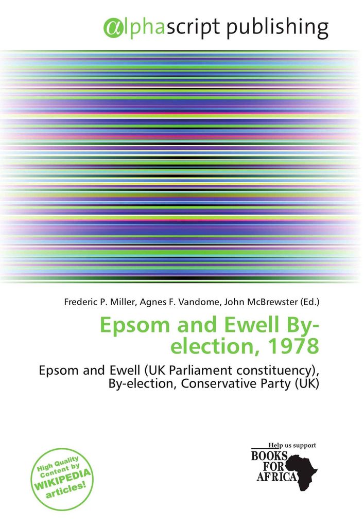 Epsom and Ewell By-election, 1978
