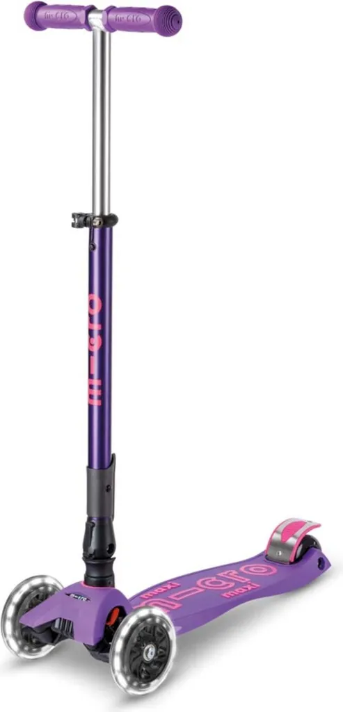 Fini l'Encombrement avec la Trottinette Maxi Micro Deluxe Pliable LED
