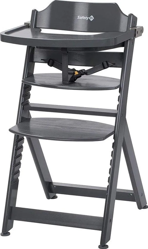 Chaise haute avec plateau amovible pour repas bébé réglable en hauteur