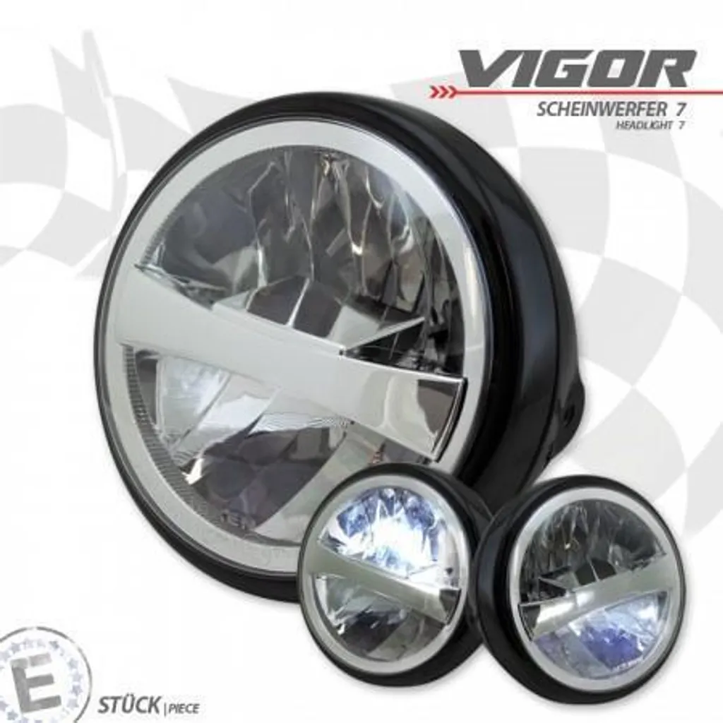 Projecteur LED Vigor 7 Noir : Finissez-en avec les Zones d'Ombre Dehors