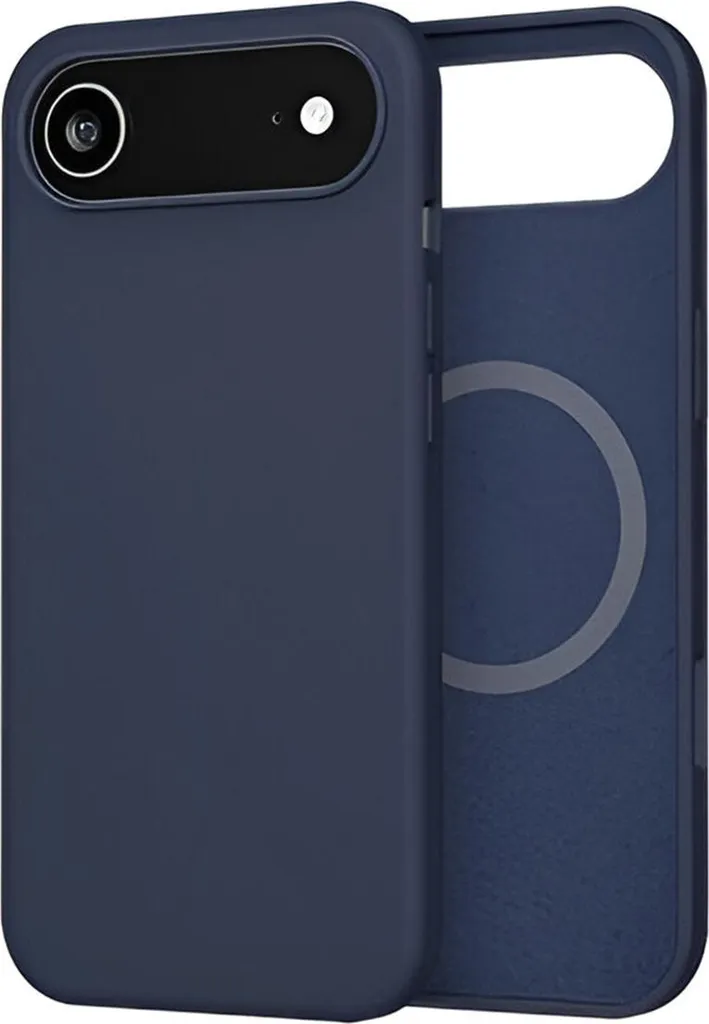 Cover iPhone Air MW MagSafe Blu - Silicone Premium Oleofobico Antiurto