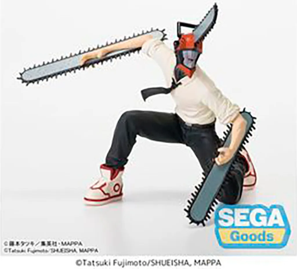 Chainsaw Man Statue PM Perching 13 cm PVC Détails Sculptés Volume 2