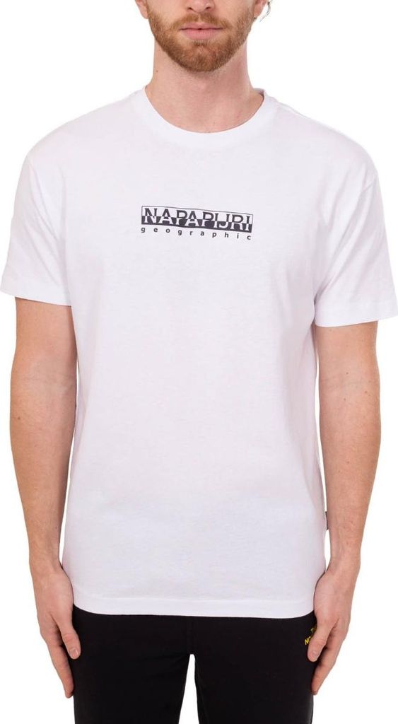 NAPAPIJRI - Herren Basic T-Shirt mit Logo - Größe XXL