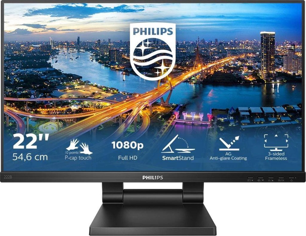 Moniteur Philips B Line 222B1TC/00 54,6 cm (21,5") 1920 x Image du produit 