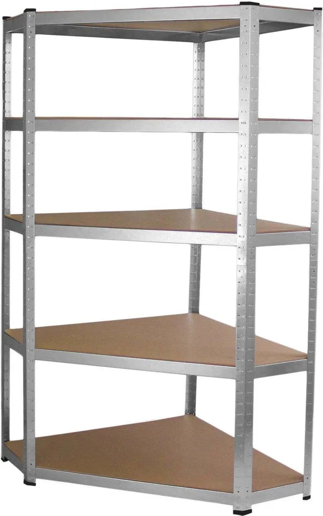 Rayonnage garage emboîtable sans vis charge lourde structure acier - 2