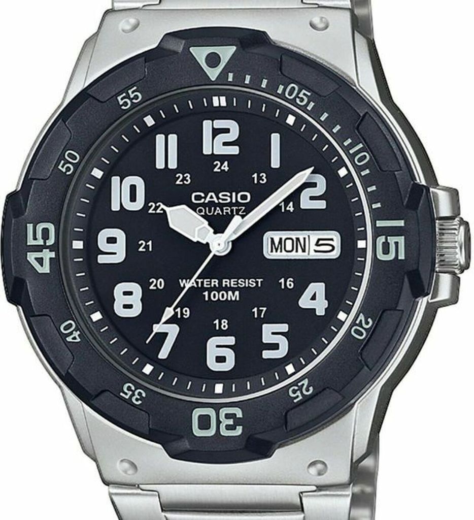 Casio Uhr Armbanduhr MRW-200HD-1BVEF Edelstahlarmband Produktbild 3