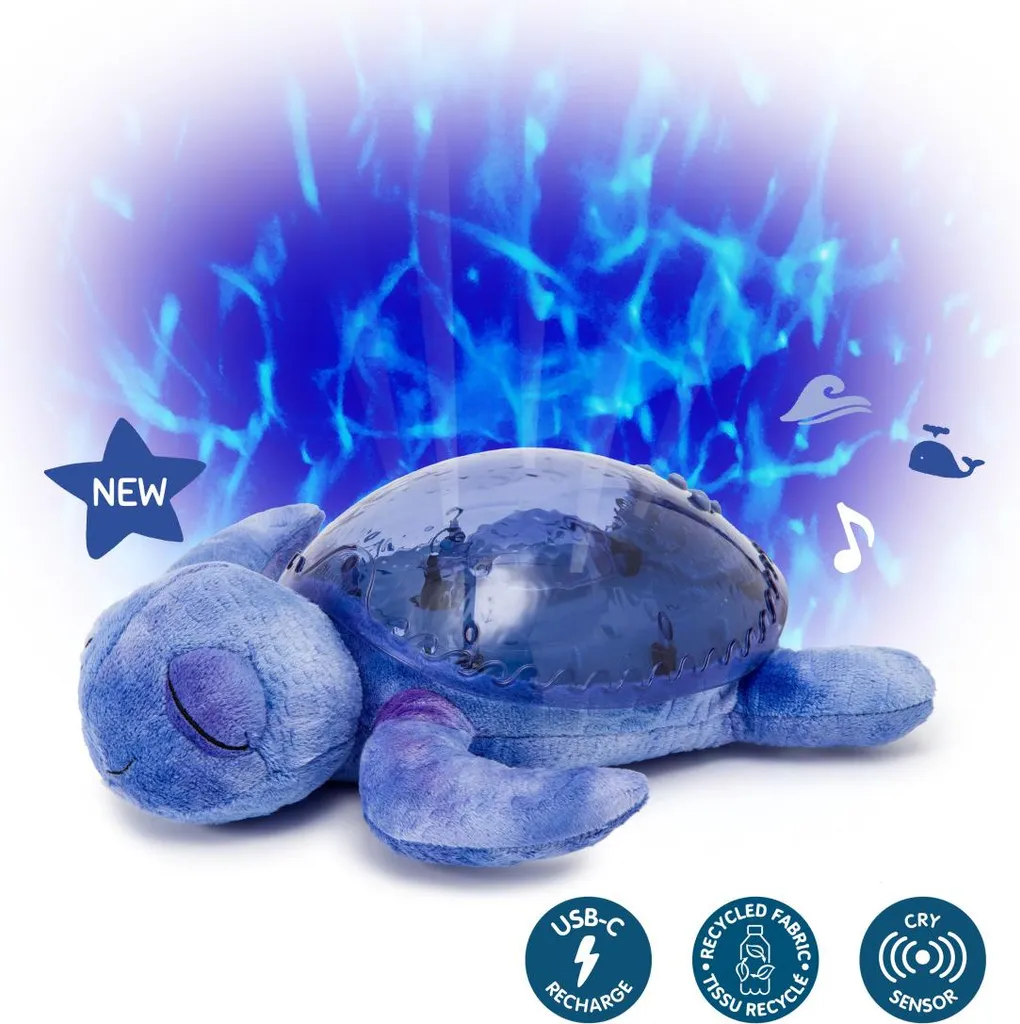 Fini les Peurs du Noir : Tortue Projecteur Musical Cloud B Tranquil Turtle - 2
