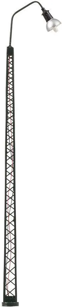 Lot de 3 lampes LED blanc chaud Faller 180117 avec mât à grille fixe