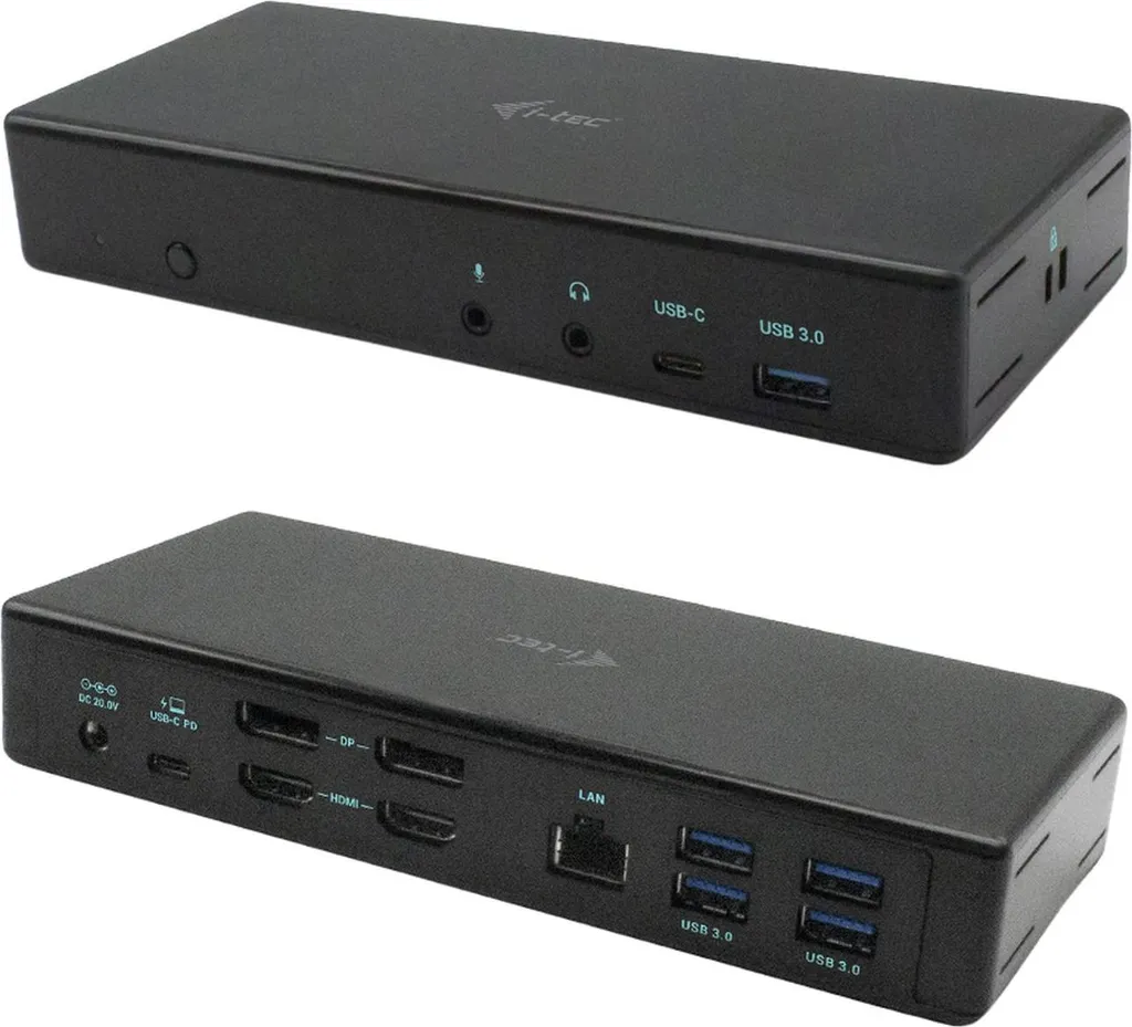 i-tec Dockingstation Quattro Display Station d'accueil USB-C Quad 4K