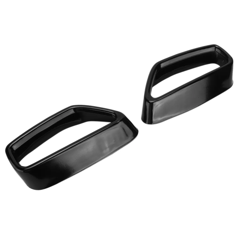 Sorties d'échappement en acier noir brillant pour BMW G30 G38