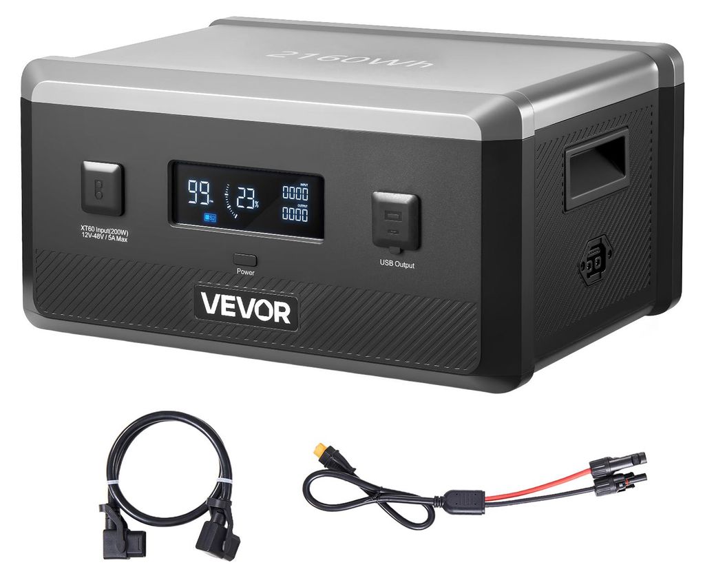 VEVOR Zusatzakku für tragbare Powerstation, 2160 Wh Produktbild 
