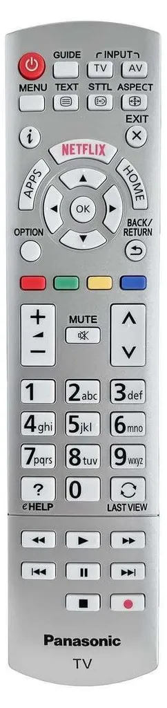 Telecomando SimplyAll Sostitutivo Per TV Panasonic TX32LXD60 – Senza Programmazione
