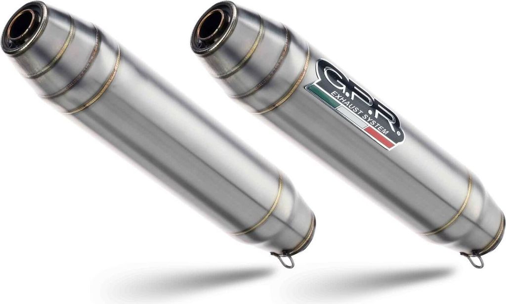 GPR Deeptone Slip-on Auspuffanlagen genehmigt für Triumph Speed Triple 1050 2011-2015