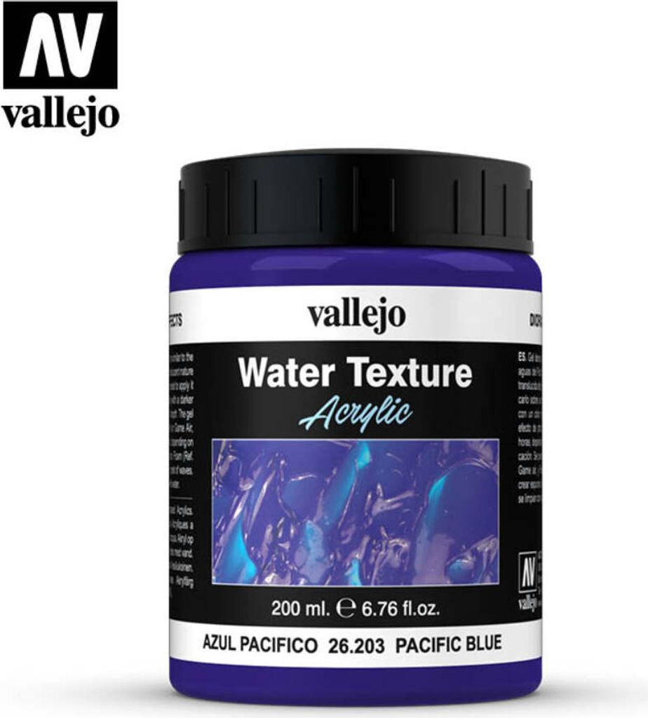 Water Texture - Pazifikblau/Pacific Blue, 200 ml (26.203) Produktbild 