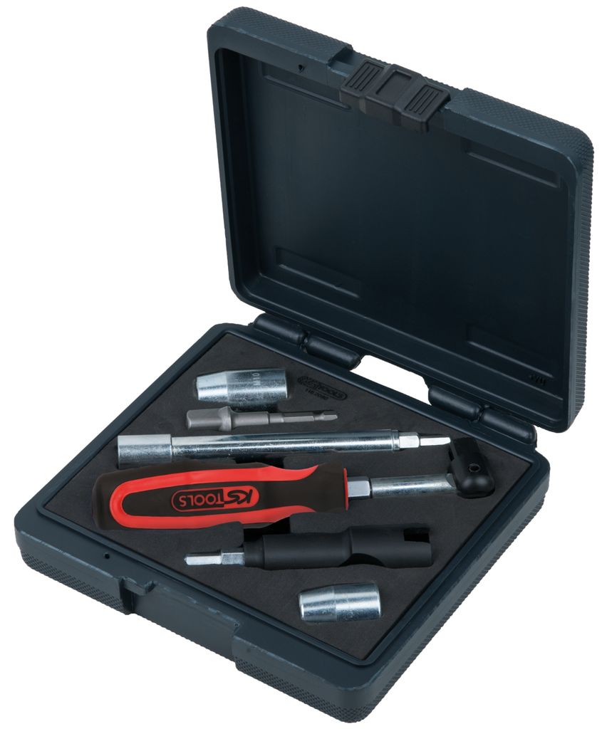 KS TOOLS 116.2080 WC Sanitär-Kombi-Kit, 6-tlg