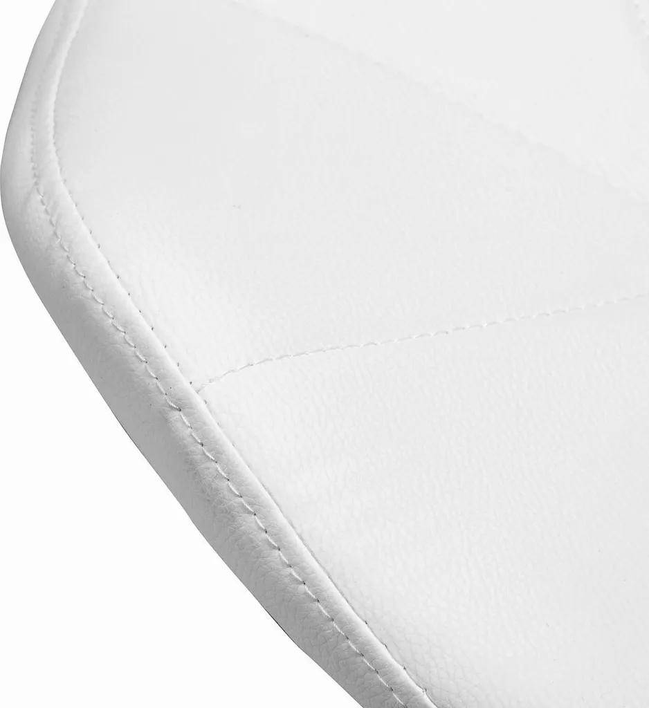 Tabouret cosmétique bicolore Qs-06B - Assise réglable et confortable